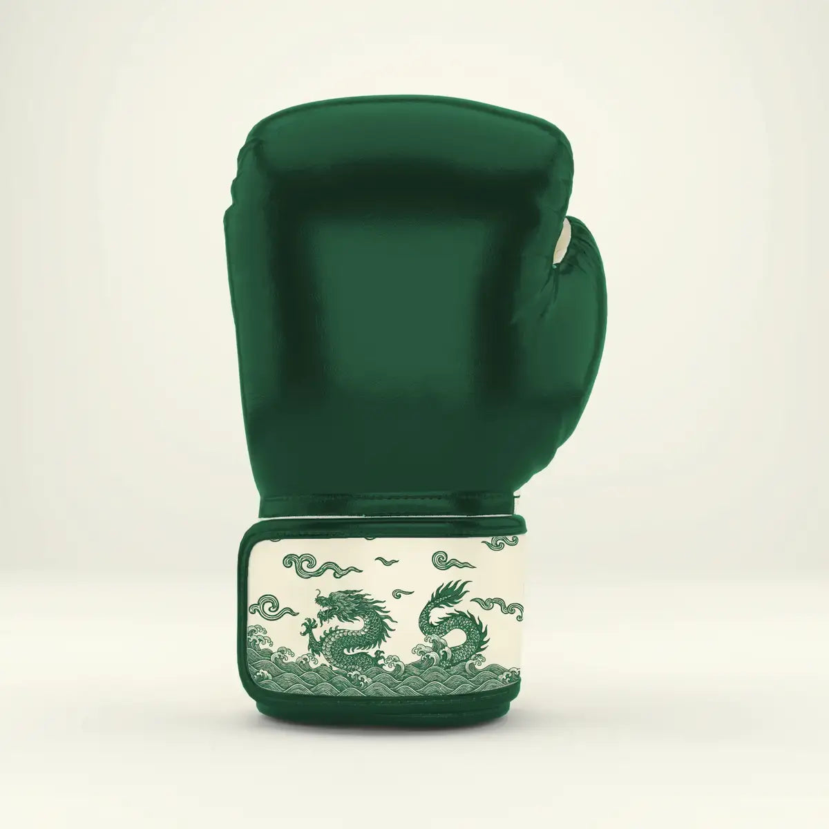 Dojo Craft Boxing Gloves - DRAGON PRINT (Green)