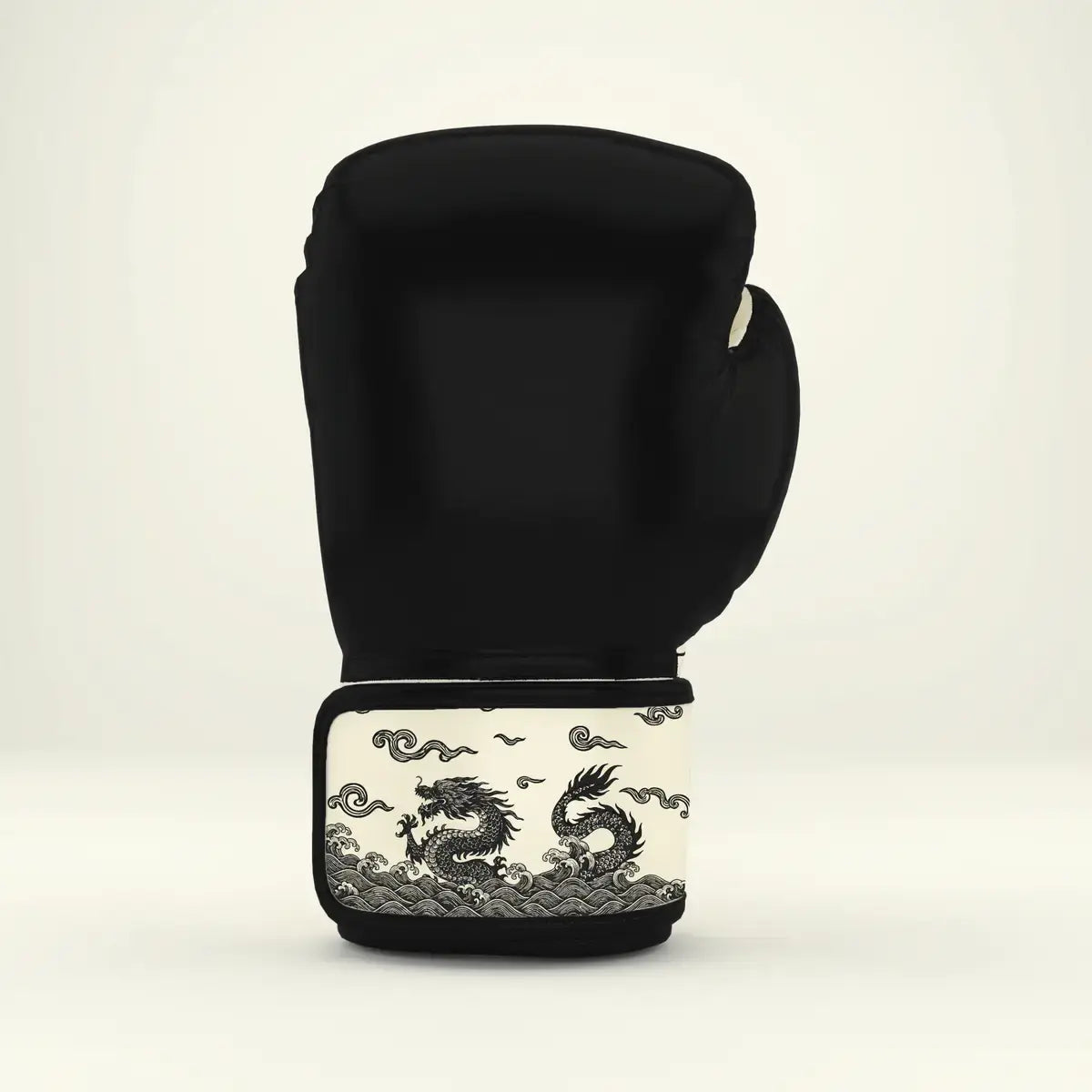 Dojo Craft Boxing Gloves - DRAGON PRINT (Black)