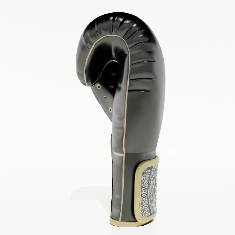 Lynx Boxing Glove - Dragon (Black)