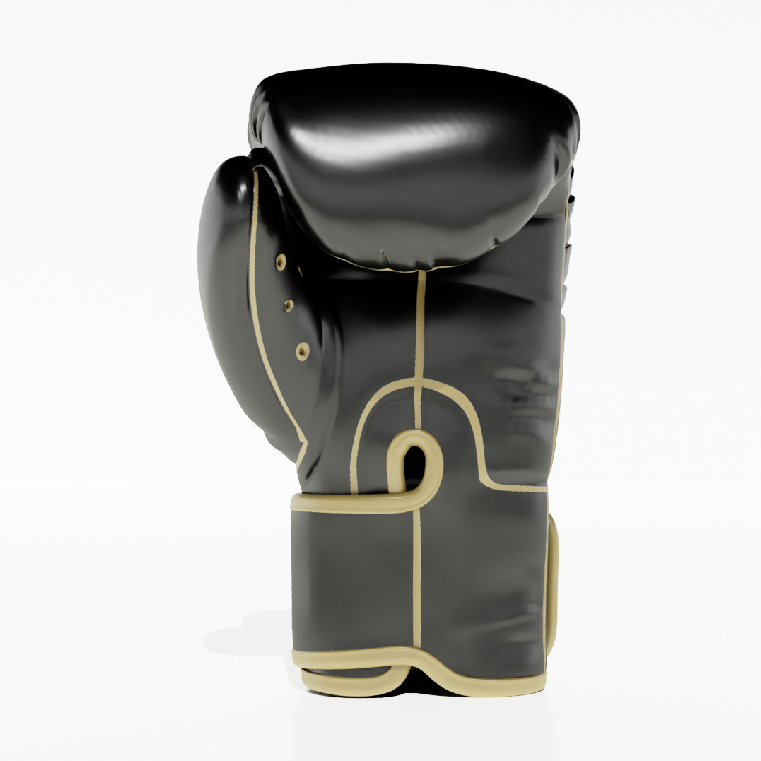 Lynx Boxing Glove - Dragon (Black)