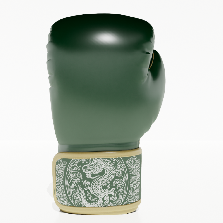 Lynx Boxing Glove - Dragon (Green)